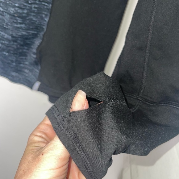 Active Life 90 Degree by Reflex Black Performance 1/4 Zip Compression To… - Picture 5 of 7